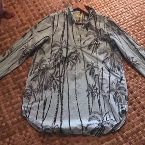 Kealopiko Women’s palm tree dress M